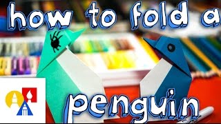 How To Fold An Origami Penguin