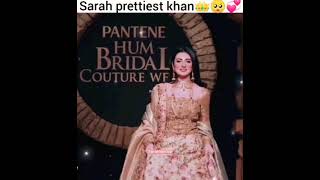 Sarah Khan in Pantene Hum Bridal Couture Week |Dewana Kar Raha Hai Tera Roop Sunehra |