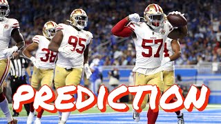 The Cohn Zohn: Predicting Whether the 49ers Will Beat the Detroit Lions