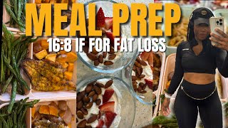 EASY MEAL PREP FOR WEIGHT LOSS! High protein to lose fat and build muscle!e