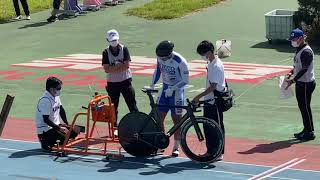 第44回 近畿地区プロ自転車競技大会 1kmTT 髙久保雄介（京都）2021.10.14 @奈良競輪場