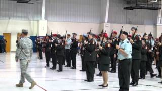 008.MOV WCHS JROTC Drill Competition 10-27-12