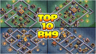 New Top 10 BEST Builder Hall 9 Base 2.0 | With BH9 Base Link | Clash of Clans
