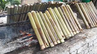 How they make Lemang