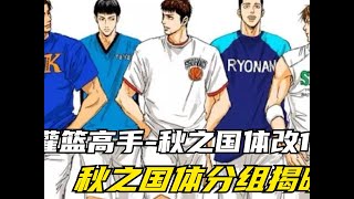 秋之國體改1.2：神奈川男孩們賽前放松，秋之國體分組公布