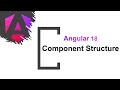 #4 Angular 18 Tutorial | Structure of Standalone Component | Component Overview | Generate Component