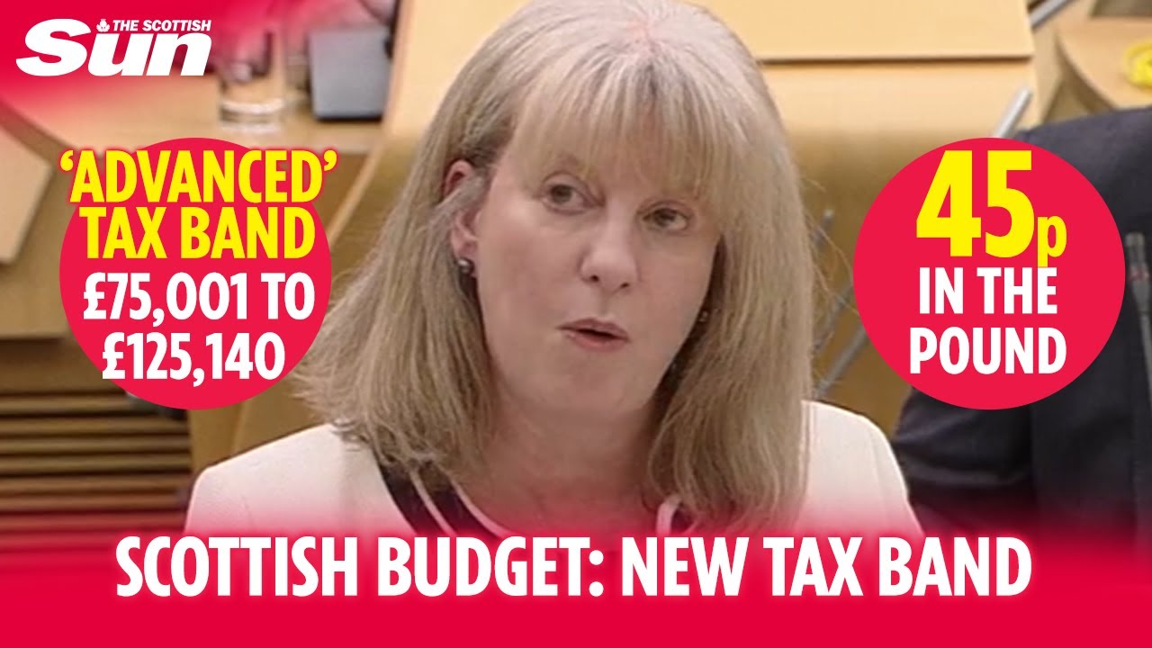 SCOTTISH BUDGET: New 45% Tax Band For Higher Earners - YouTube