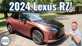 2024 Lexus RZ 450e Stuns with Luxury, Efficiency, and Features!