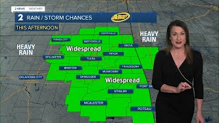 Tracking Moderate to Heavy Rain Today