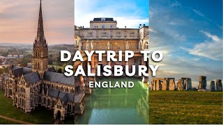 Daytrip to Salisbury, England | Visiting STONEHENGE, Roman Baths, Cathedral | Family Travel Vlog