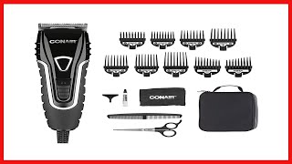 Conair Barber Shop Series Ultimate Grip Clipper, Black