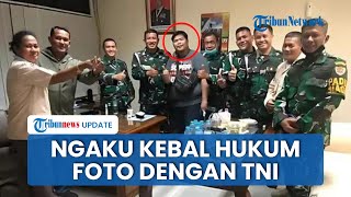 Viral Foto Anak Bos Toko Roti 'Akrab' dengan Oknum TNI, Sempat Ngaku Kebal Hukum usai Aniaya Pegawai