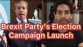 Voters Abandon Farage To Back Boris As Brexit Party Launch Election Campaign