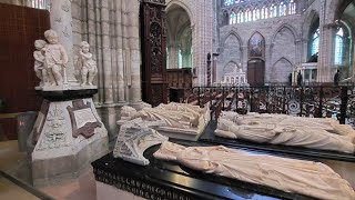 Basílica de Saint Denis. Interior. París (Francia)