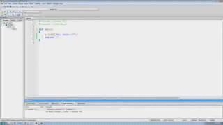 C Programming Tutorial 2, Explain the Code and Editing Output
