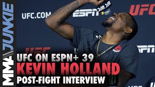 Kevin Holland trashes Israel Adesanya beef: 'F*ck him' | UFC on ESPN+ 39 post-fight interview