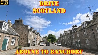 Aboyne to Banchory - Cairngorms - Scotland - 4K Drive