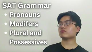 Must Know SAT Grammar Patterns