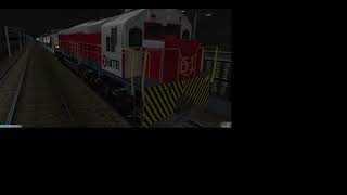 OpenBVE 東鐵線新R-train到港  柴油車運送R-train列車到小濠灣車廠