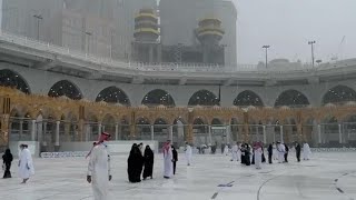 Makkah live Rain in Makkah || Rain in khana kaba today || Makkah men barish