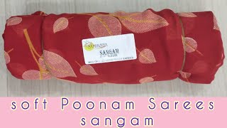 sangam roll poonam sarees/soft saree/FF.Fashion/