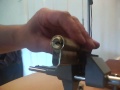 roto 6 pin euro cylinder lock picked open