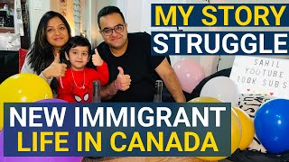 100k Special! Story of a New Immigrant in Canada My Background Struggles & Real Life in Canada Vlogs