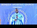 MARONDERA OUTREACH 2026 - BISHOP N MANHANGO SERMON 