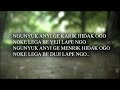 Ngok apuk sigi bem karaoke with lyrics