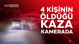 İzmir’de feci kaza kamerada: 4 kişi hayatını kaybetti, 21 kişi  yaralı