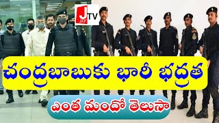 టీడీపీ అధినేత, మాజీ ముఖ్యమంత్రి చంద్రబాబు నాయుడుకుపెరిగిన...  Z+సెక్యూరిటీ కలిగిన భద్రత...