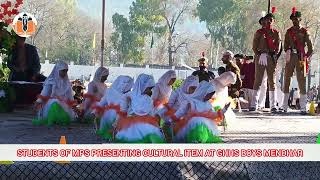 Students of Madina Public Educational Trust Presenting Cultural Item at GHHS Boys Mandher