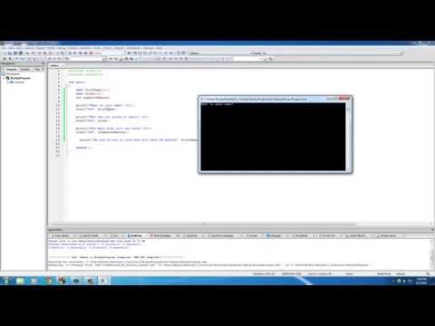 C Programming Tutorial - 11 - Getting Input with scanf C Programming Tutorial - 11 - Getting Input with scanf
