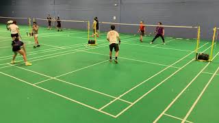 NJ 2020/12/3 IBC badminton game 2: Sydney Li/Grant vs. Tong/Tom