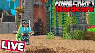 First Stream BACK.. TO BUILDING! Hardcore Minecraft 1.21 Survival Let's Play