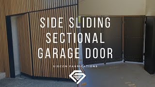 Sidcon Global - SIDE SLIDING SECTIONAL GARAGE DOOR - Sidcon Turning Gate