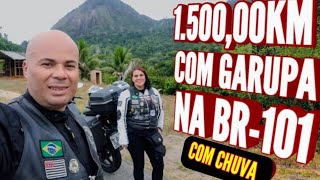 VIAGEM DE MOTO PARA O NORDESTE BR-101 COM GARUPA DAFRA NEXT 250 RETORNO