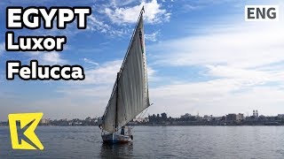 【K】Egypt Travel-Luxor[이집트 여행-룩소르]서안으로 가는 배 펠루카/Felucca/Traditional ships/West Bank/Nile River