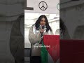 palestine solidarity campaign’s neha shah speaks at the latest pro palestine protest in london