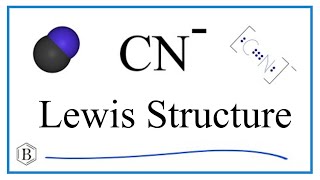 CN-  Lewis Structure (Cyanide ion)