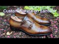 Custom Santoni Monkstrap: My Best Dye Patina Yet?