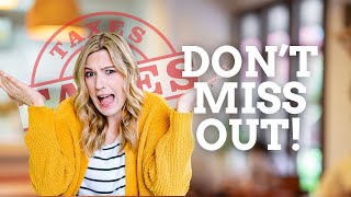 Last Minute TAX DEDUCTIONS You Need to Know for 2026!