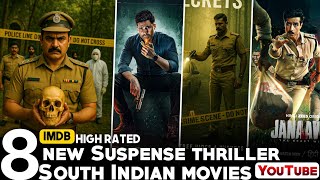 Top 8 South Indian Suspense Thriller Movies In Hindi South
