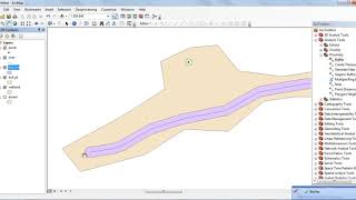 Buffer Analysis in Arc Map