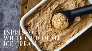 Espresso White Chocolate Ice Cream (vegan) ☆ エスプレッソホワイトチョコレートアイスクリームの作り方