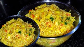 Veg Vermicelli Recipe 😋सुबह की भागदौड़ में बनाए झटपट और हेल्दी नाश्ता🤤Easy \u0026 tasty Sevai upma recipe