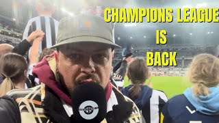 WOW! NEWCASTLE ARE BACK IN THE CHAMPIONS LEAGUE