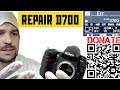 How to repair nikon d700. SHUTTER UNIT PROBLEM