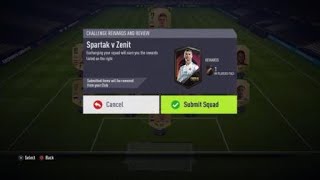 FIFA 18 ULTIMATE TEAM SBC MARQUEE MATCHUPS SPARTAK V ZENIT CHEAPEST SOLUTION