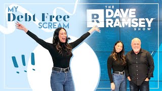 My Debt Free Scream with Dave Ramsey | Aja Dang